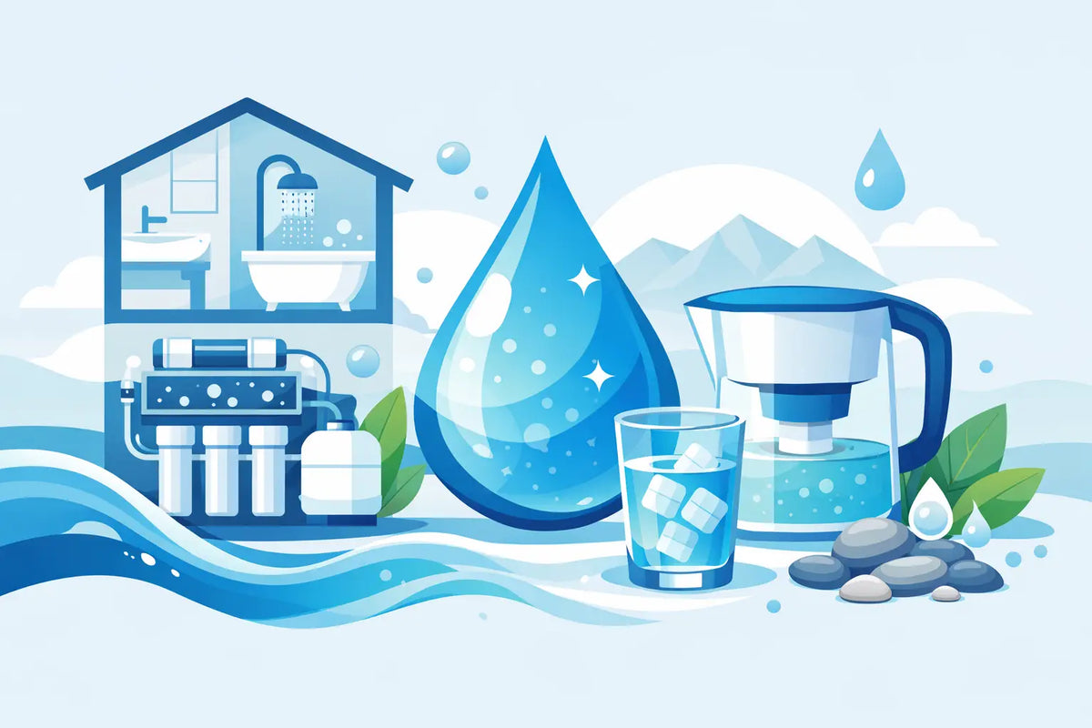 Come migliorare qualità acqua casa